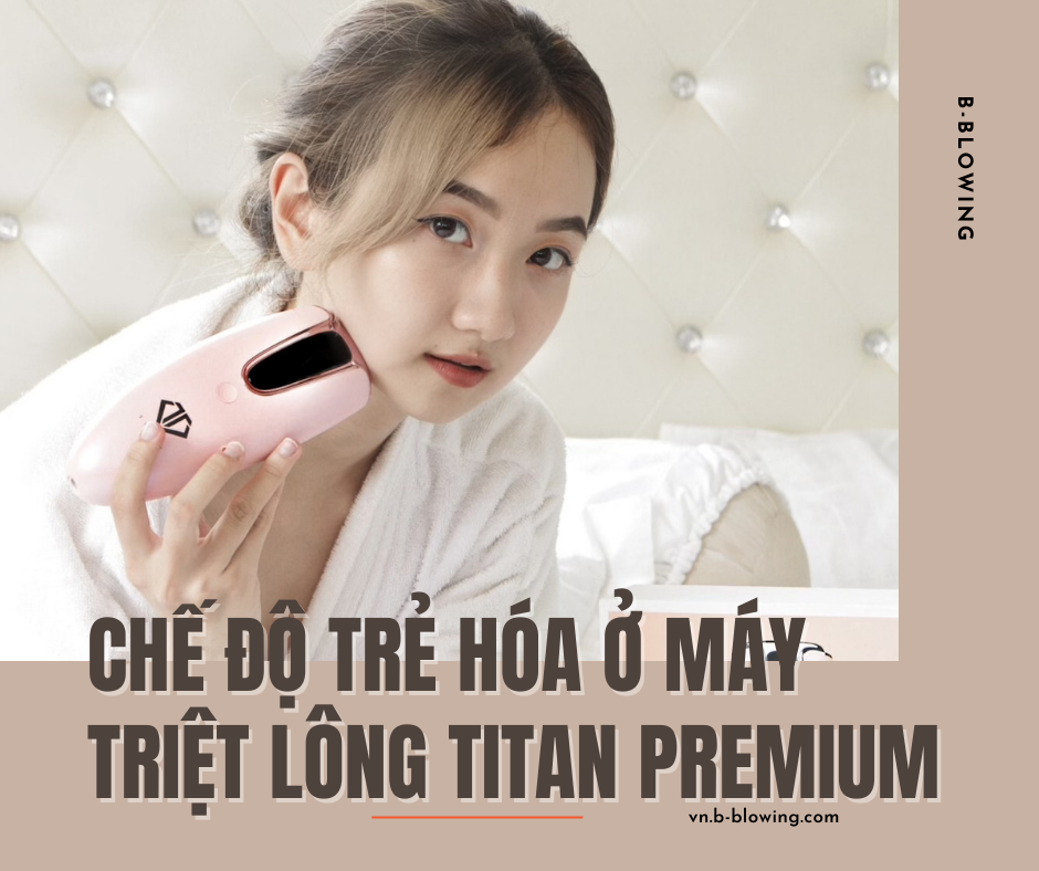 Máy Triệt Lông Titan Premium